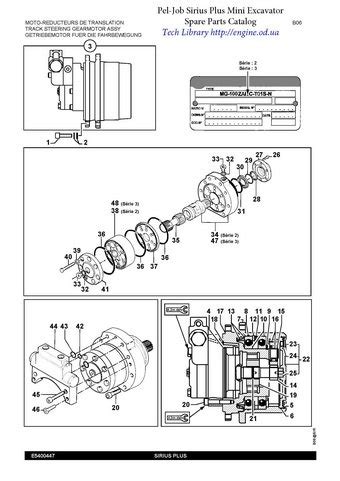 pel job parts catalog